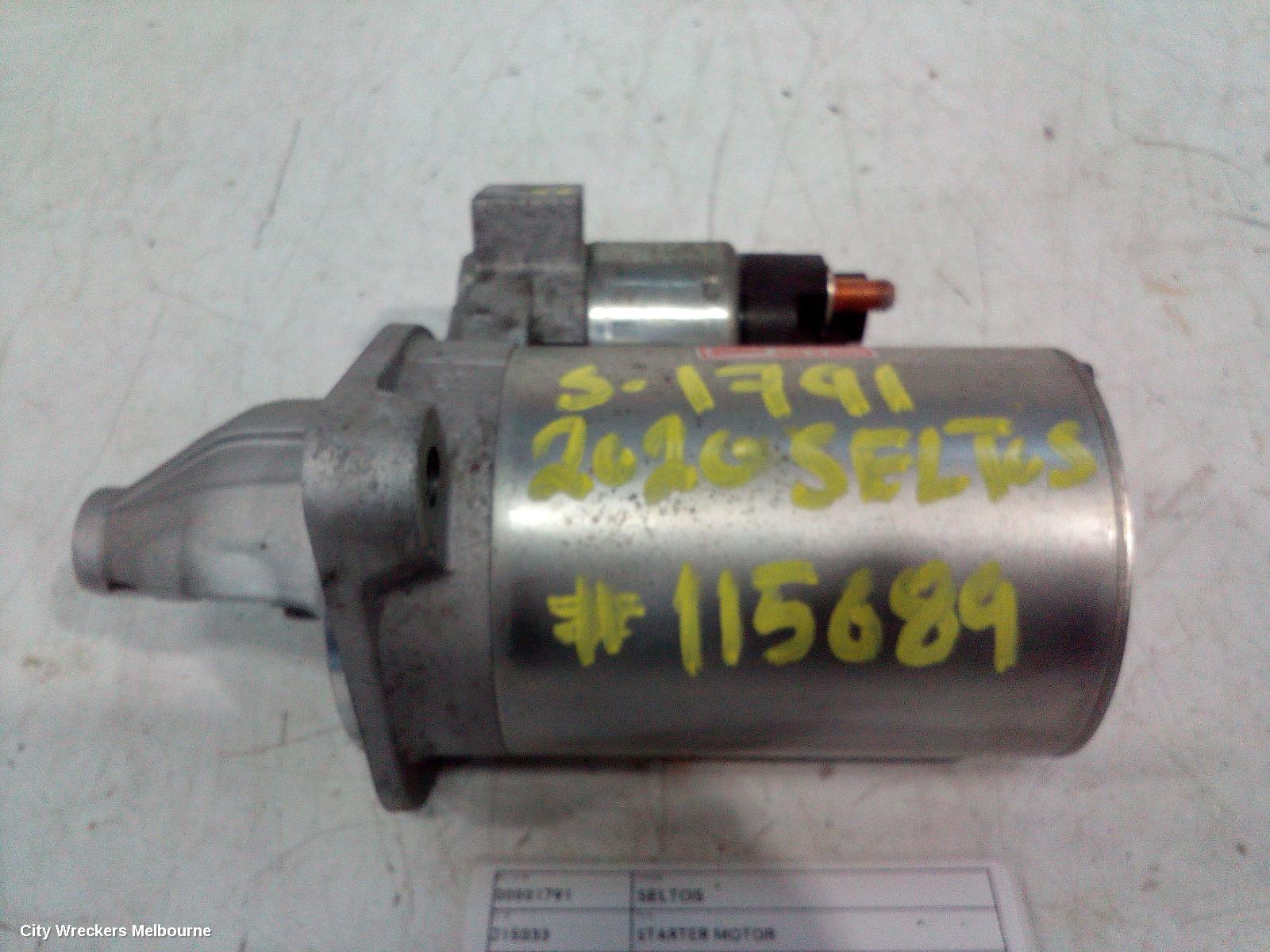 KIA SELTOS STARTER, PETROL, 1.6, SP2, 07/2019 ONWARDS