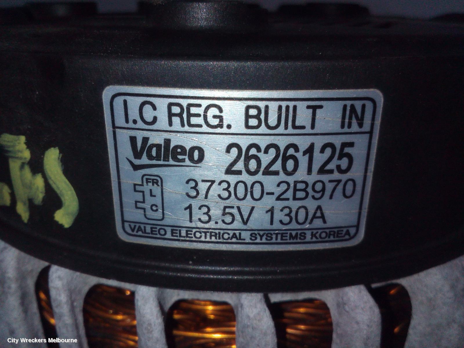 KIA SELTOS ALTERNATOR, PETROL, 1.6, 150AMP, SP2, 07/2019 ONWARDS