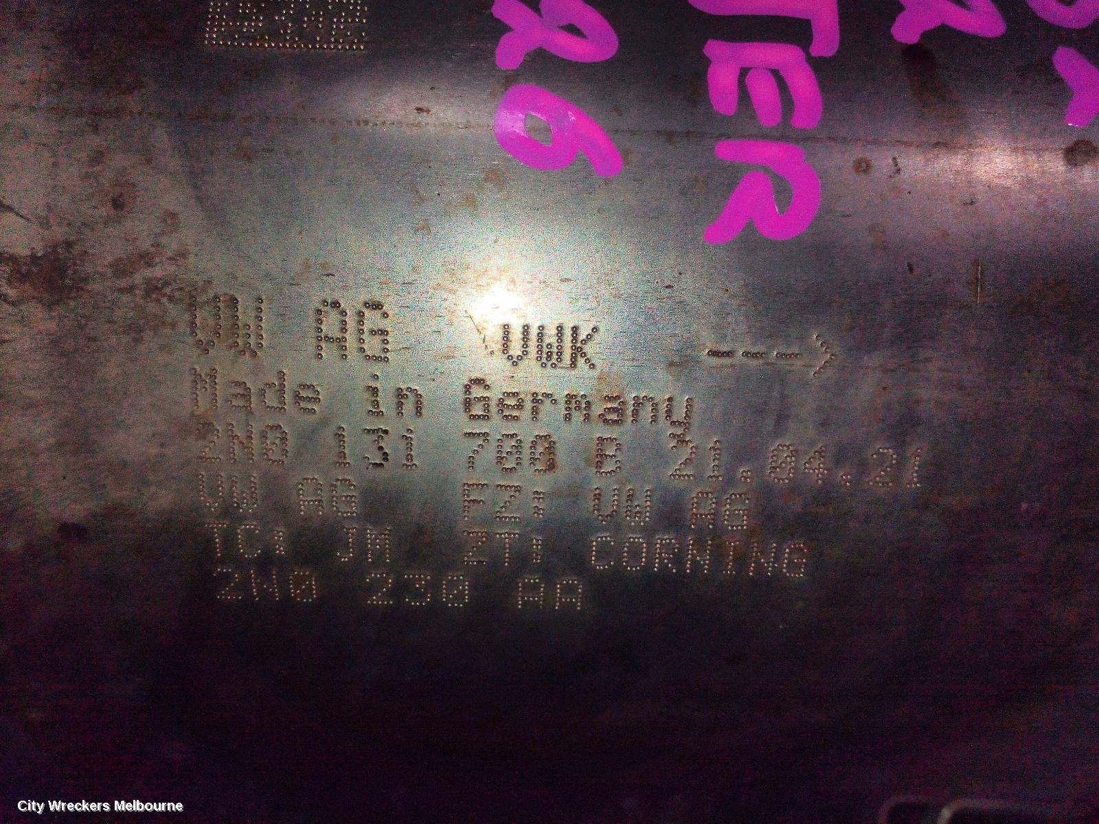 VOLKSWAGEN CRAFTER PARTICULATE FILTER/DPF, DIESEL, 2.0, DAUA CODE, SY1, 08/2017 ONWARDS