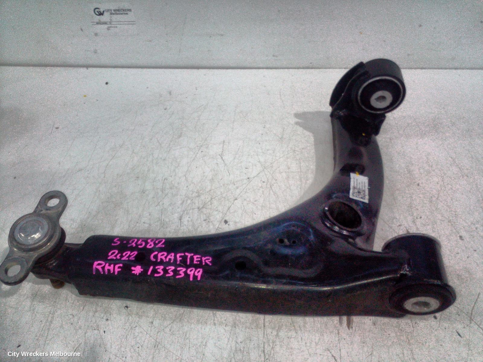VOLKSWAGEN CRAFTER RIGHT FRONT LOWER CONTROL ARM, SY1, 08/2017 ONWARDS