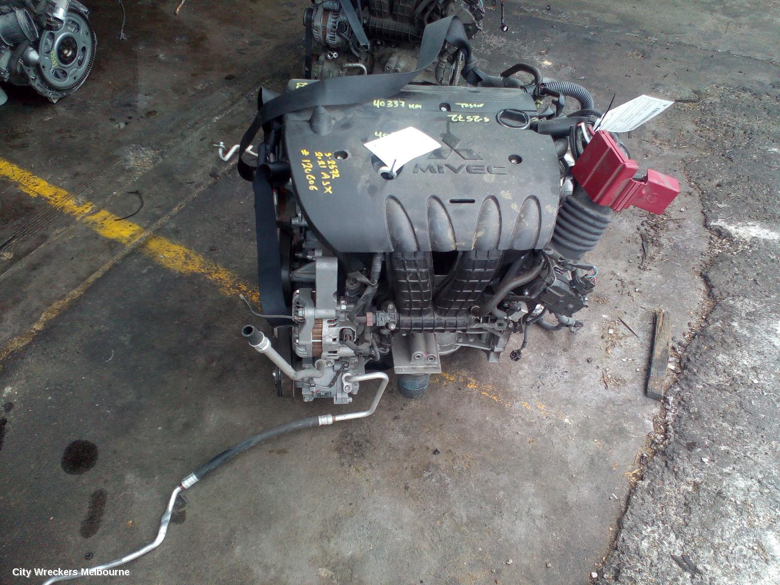 MITSUBISHI ASX ENGINE, PETROL, 2.0, 4B11, MIVEC/VVT, SINGLE CAM POSITION SENSOR TYPE, FWD, XB-XD, 07/2013 ONWARDS