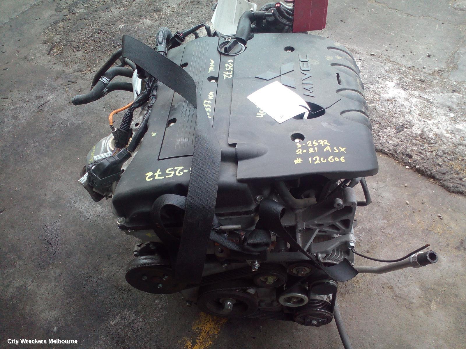 MITSUBISHI ASX ENGINE, PETROL, 2.0, 4B11, MIVEC/VVT, SINGLE CAM POSITION SENSOR TYPE, FWD, XB-XD, 07/2013 ONWARDS