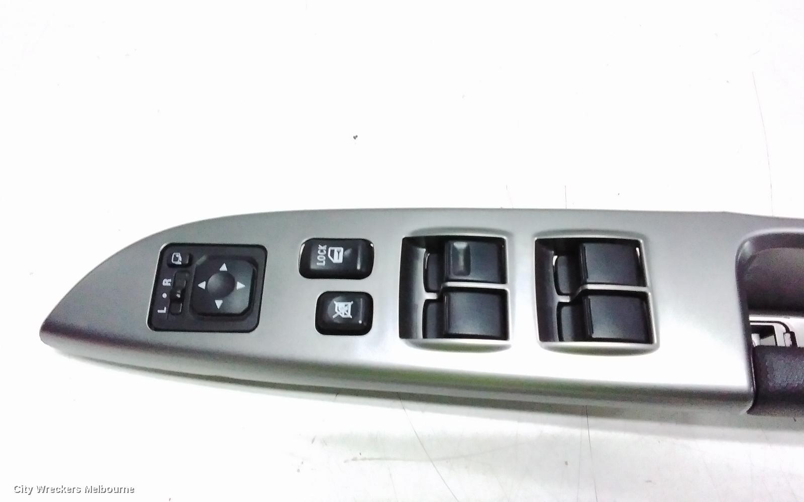 MITSUBISHI ASX PWR DR WIND SWITCH, RH FRONT (MASTER SWITCH), XB-XD, 07/2013 ONWARDS
