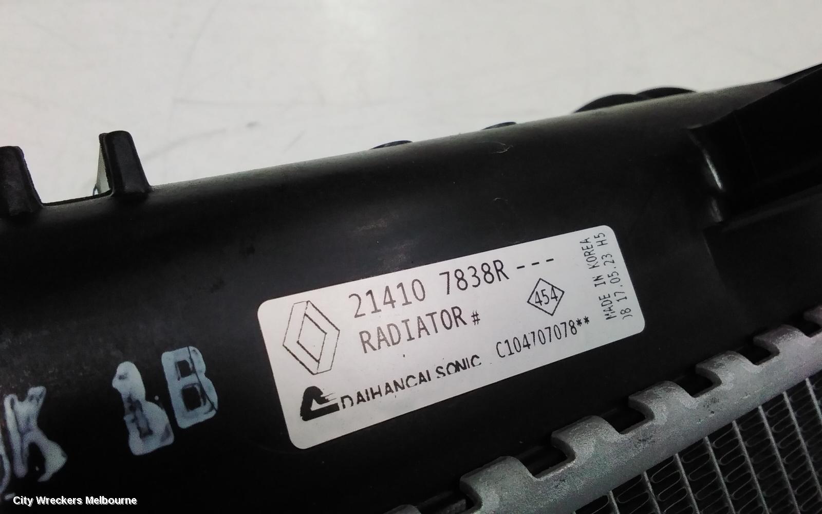RENAULT ARKANA RADIATOR, AUTO, 1.3, PETROL, JL1, 05/2021 ONWARDS
