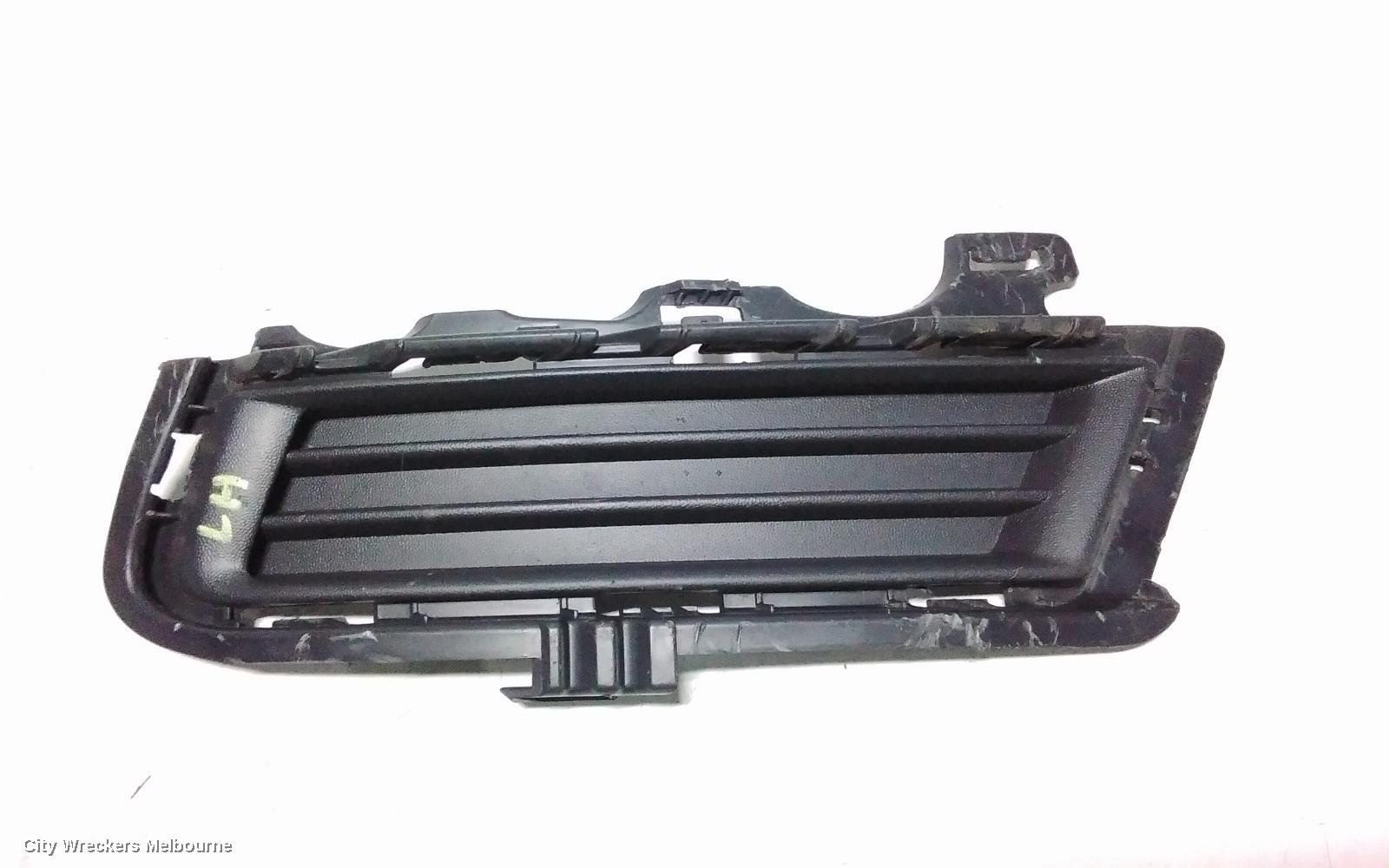 VOLKSWAGEN GOLF GRILLE, BUMPER GRILLE (LH SIDE), GEN 7, NON FOGLAMP TYPE, 12/2012 - 03/2017