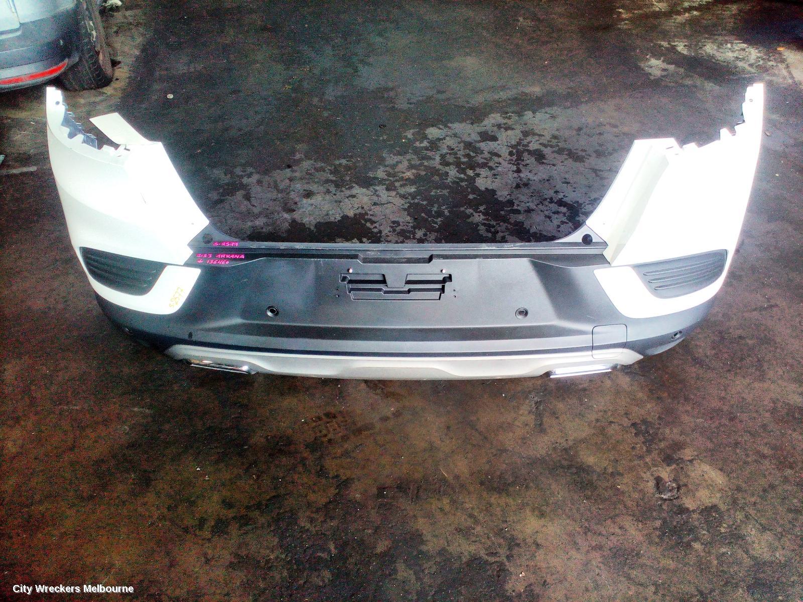 RENAULT ARKANA REAR BUMPER, JL1, BUMPER BAR (3 PIECE), 05/2021 ONWARDS