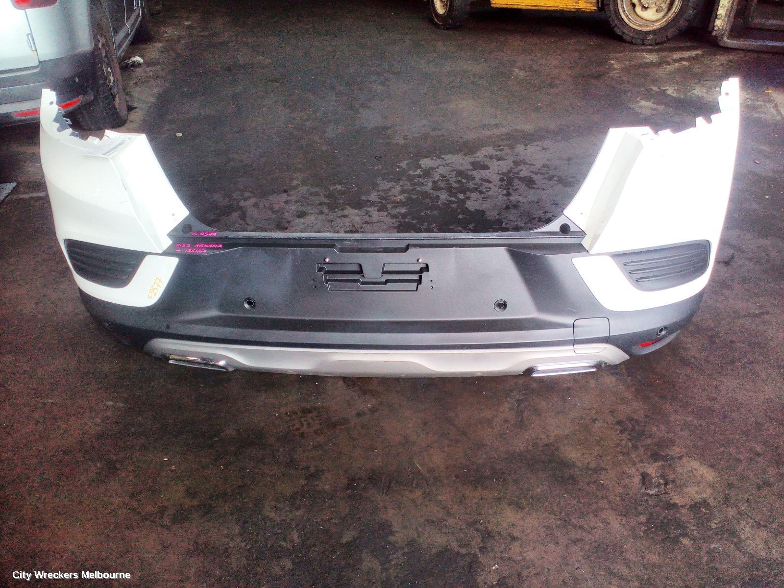 RENAULT ARKANA REAR BUMPER, JL1, BUMPER BAR (3 PIECE), 05/2021 ONWARDS