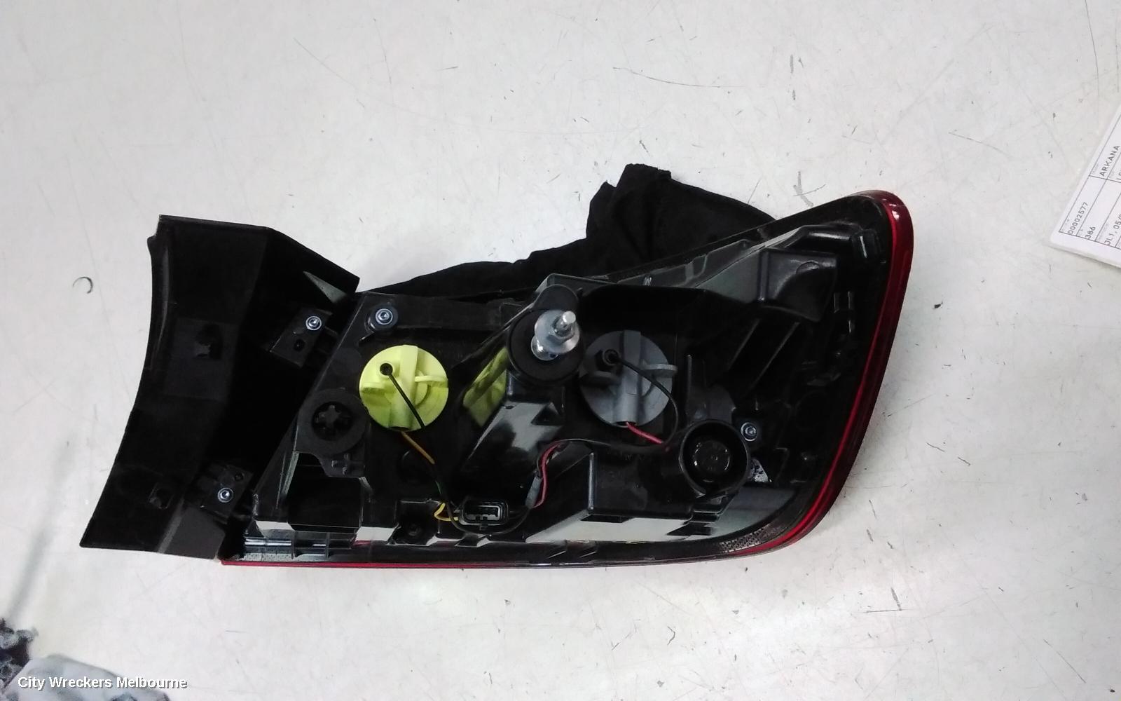RENAULT ARKANA LEFT TAILLIGHT, JL1, IN BODY, LED TYPE, 05/2021 ONWARDS