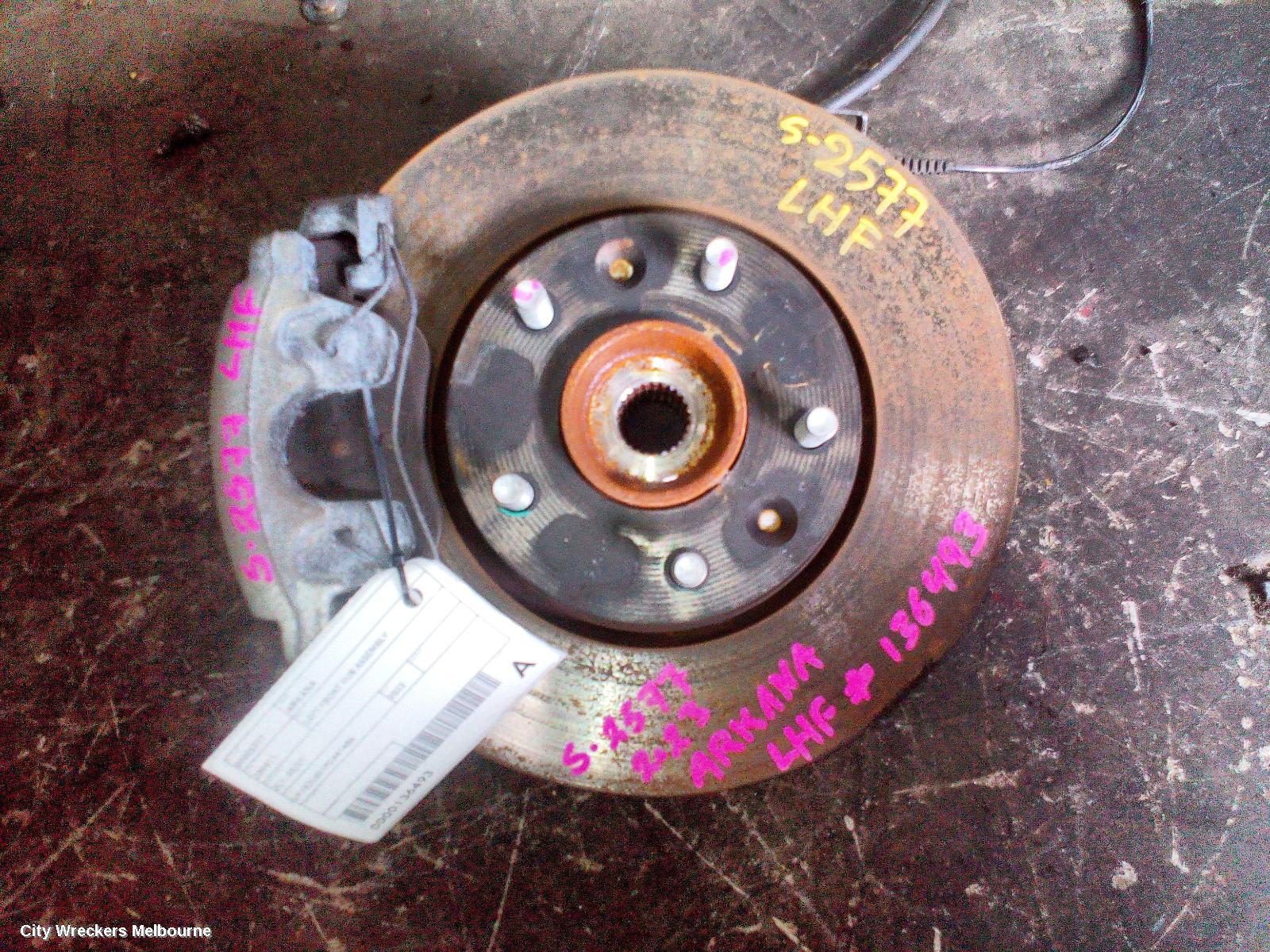 RENAULT ARKANA LEFT FRONT HUB ASSEMBLY, JL1, 05/2021 ONWARDS