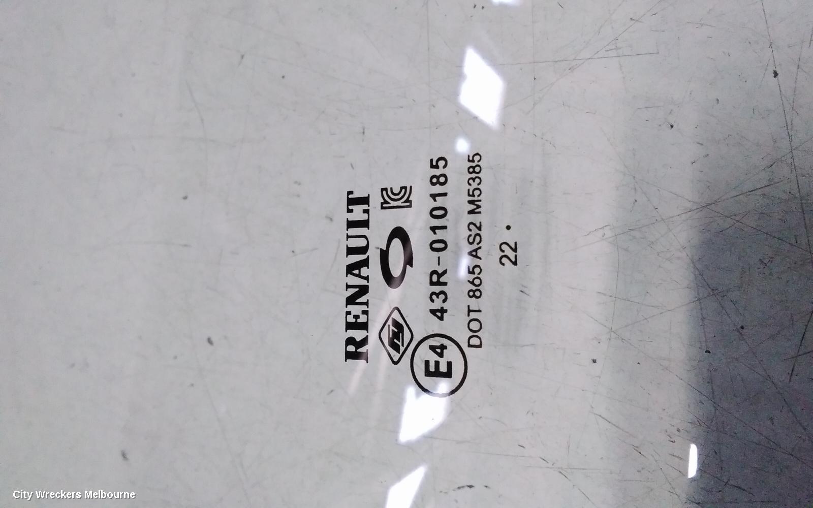 RENAULT ARKANA LEFT FRONT DOOR WINDOW, JL1, 05/2021 ONWARDS
