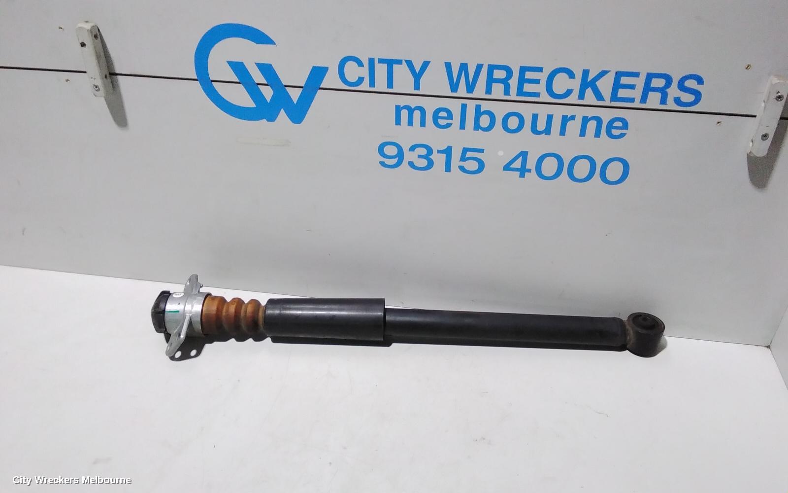 VOLKSWAGEN POLO LEFT REAR STRUT, 6R, 1.2, PETROL, 05/2014 - 09/2017