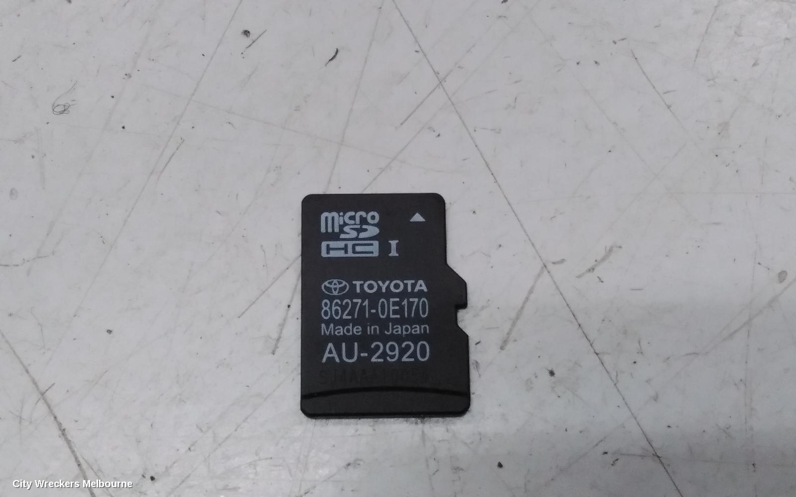TOYOTA KLUGER RADIO/CD/DVD/SAT/TV, SAT NAV HEAD UNIT, GSU50/GSU55, 12/2013 - 02/2021