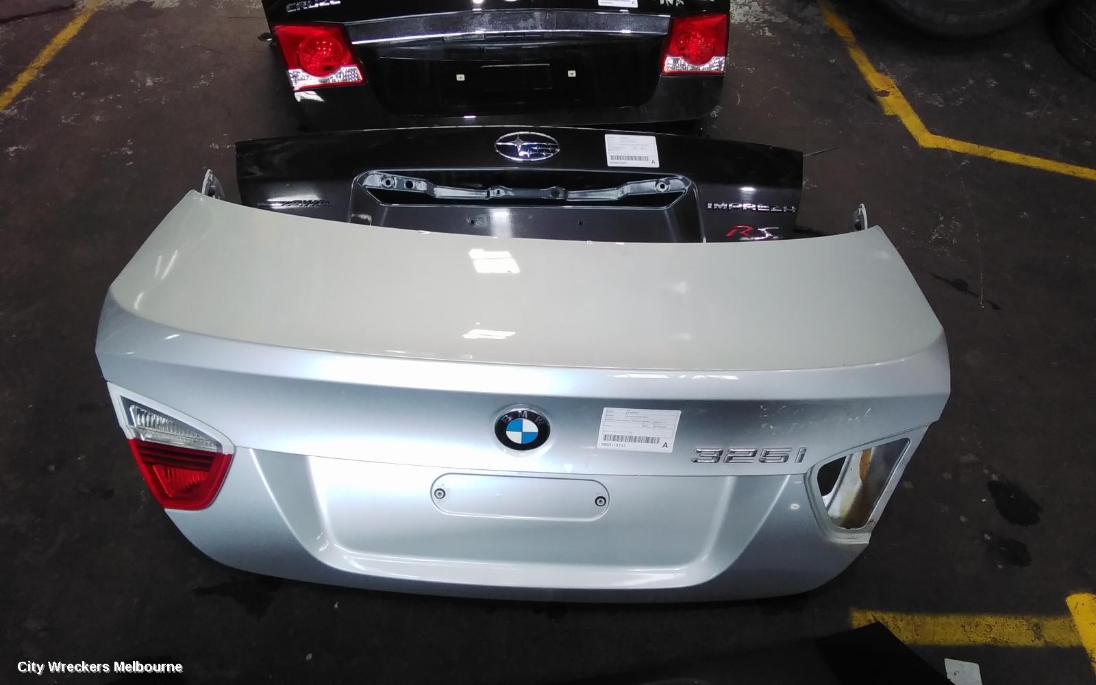 BMW 3 SERIES BOOTLID/TAILGATE, BOOTLID, E90, SEDAN, NON KEY BARREL, 10/2008 - 01/2012