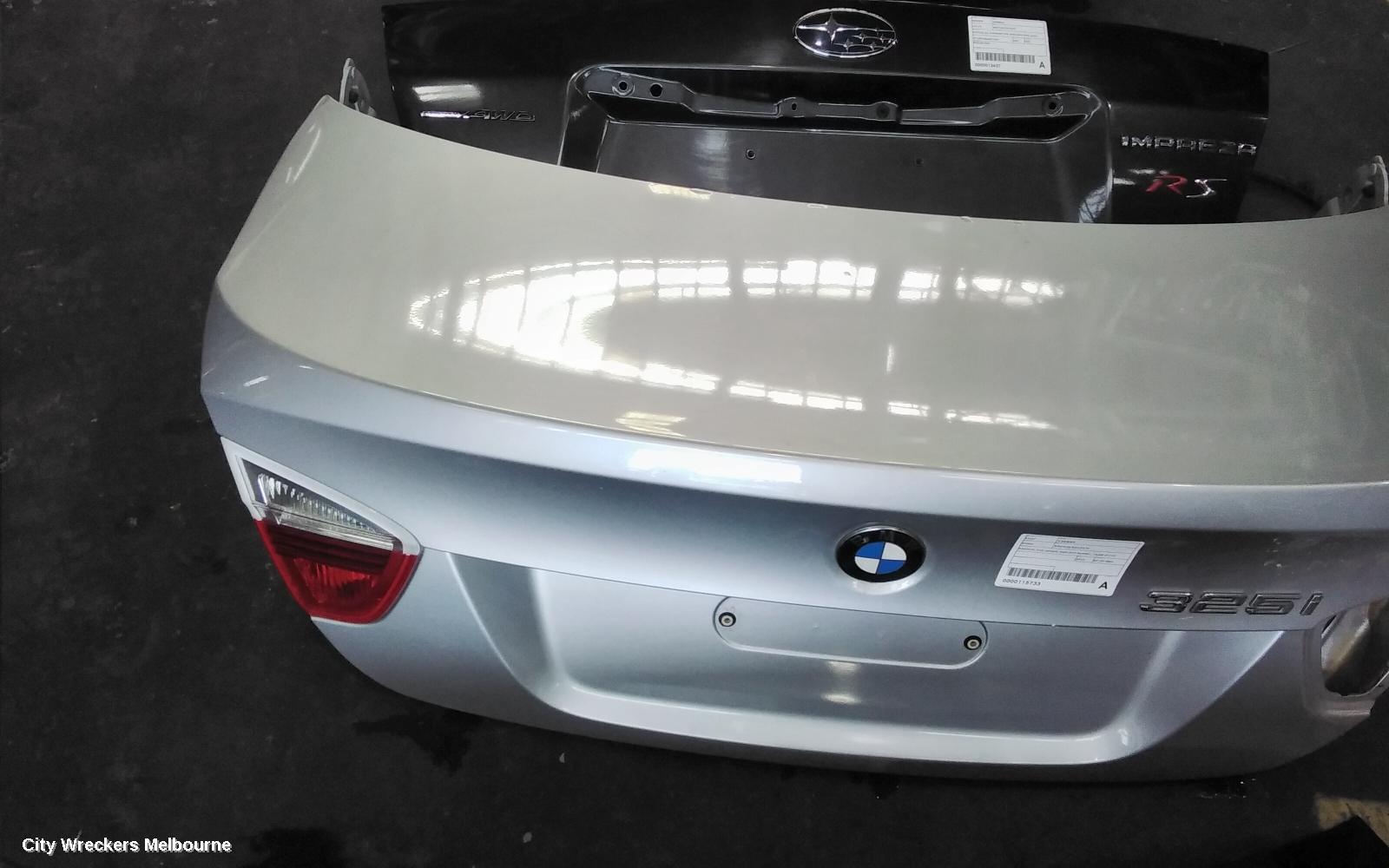 BMW 3 SERIES BOOTLID/TAILGATE, BOOTLID, E90, SEDAN, NON KEY BARREL, 10/2008 - 01/2012