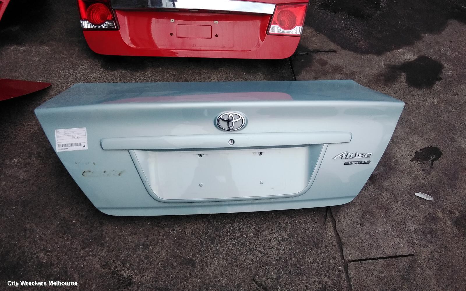TOYOTA CAMRY BOOTLID/TAILGATE, BOOTLID, SK36, NON SPOILER TYPE, 09/2004 - 05/2006