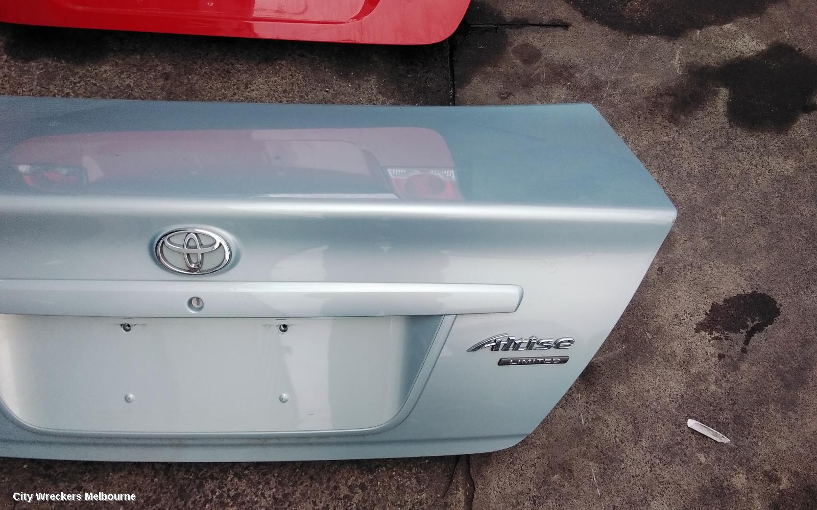TOYOTA CAMRY BOOTLID/TAILGATE, BOOTLID, SK36, NON SPOILER TYPE, 09/2004 - 05/2006