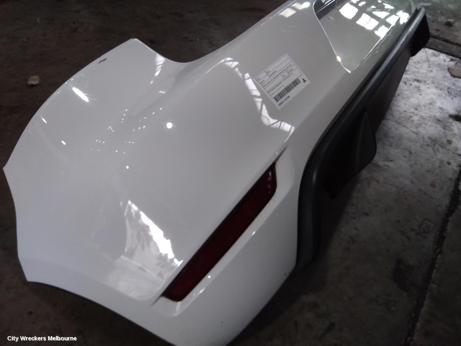 VOLKSWAGEN GOLF REAR BUMPER, GEN 6, HATCH, GTI, NON PARK SENSOR TYPE, 10/2009 - 12/2012