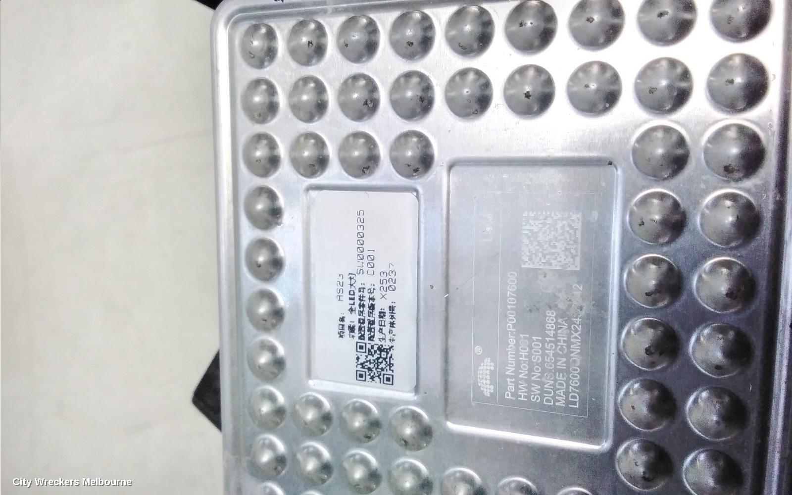 MG HS RIGHT HEADLAMP, SAS23, LED TYPE, 09/2019 ONWARDS
