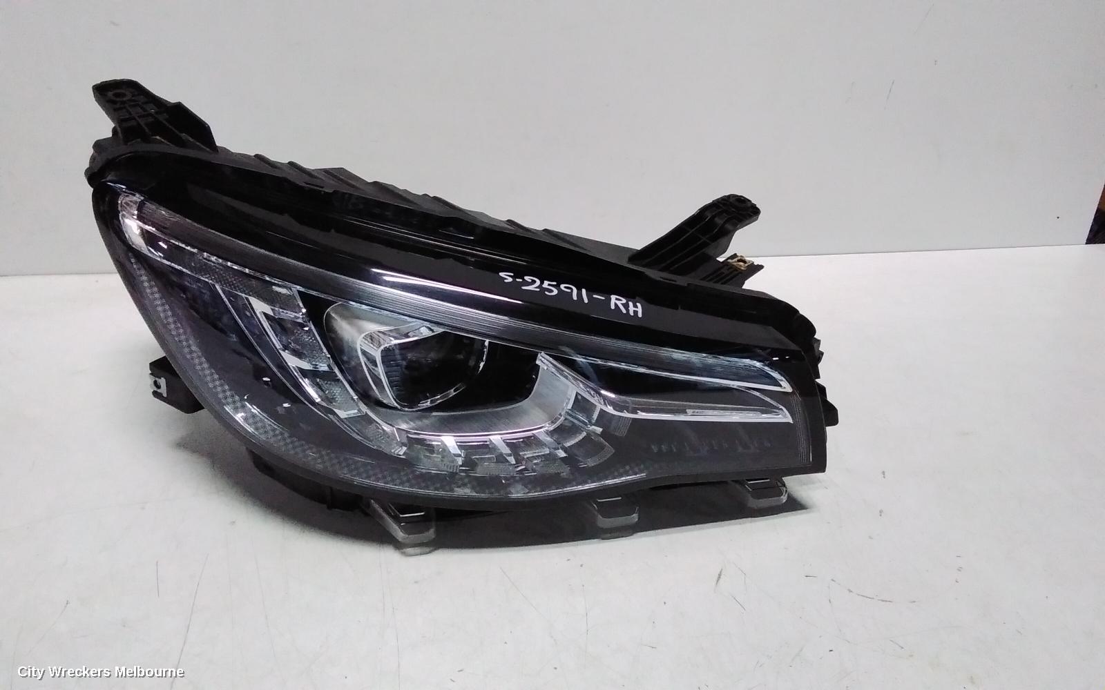 MG HS RIGHT HEADLAMP, SAS23, LED TYPE, 09/2019 ONWARDS