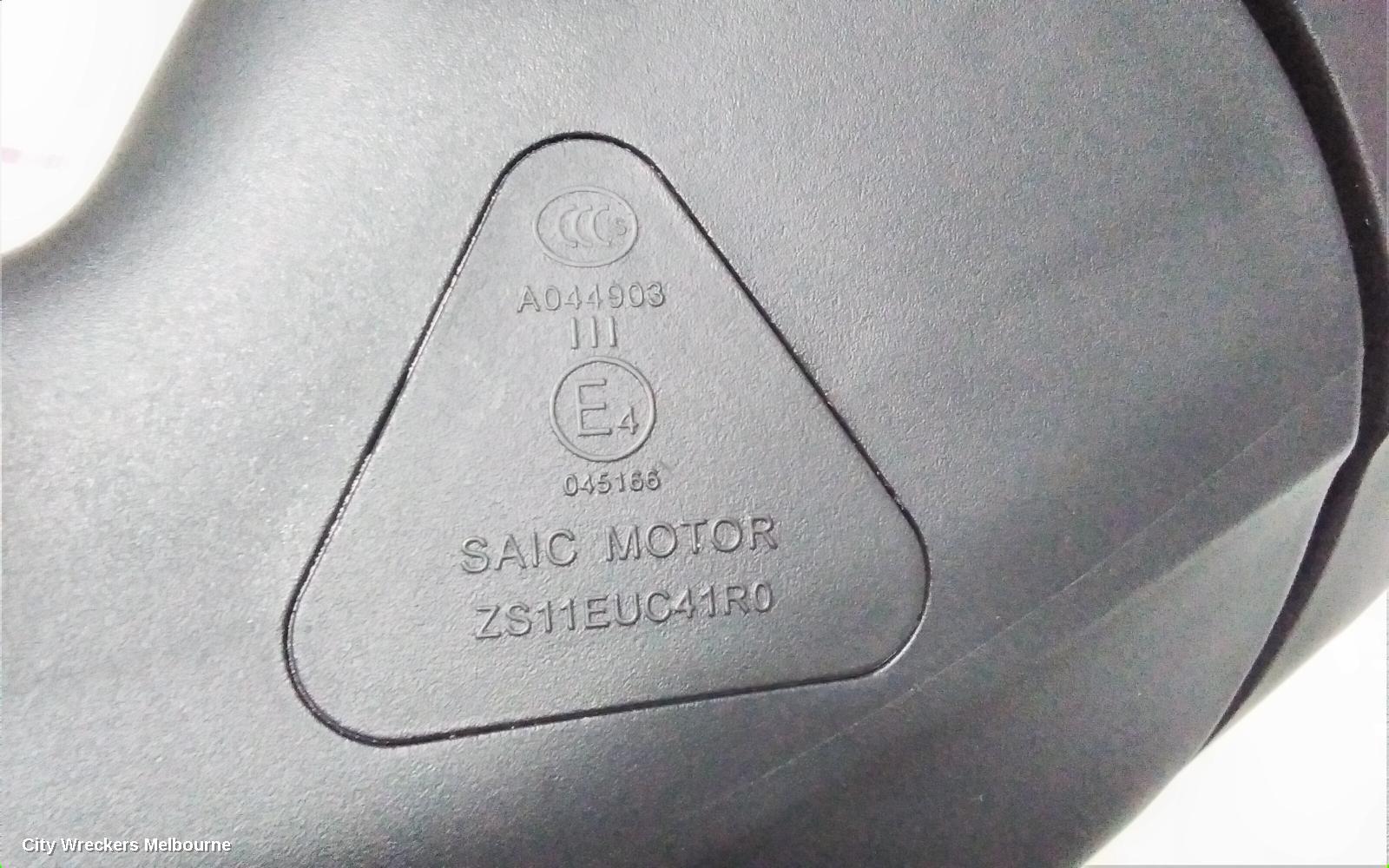 MG ZS RIGHT DOOR MIRROR, POWER, HEATED, BODY COLOUR, NON CAMERA, NON BLIND SPOT TYPE, AZS1, 09/2017 ONWARDS