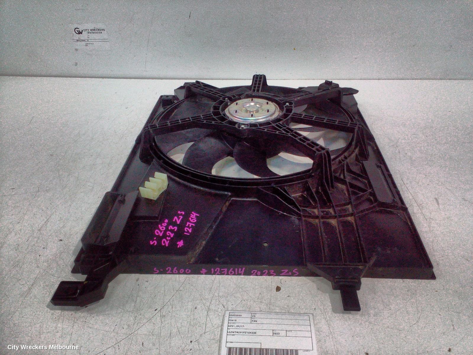 MG ZS FAN, AZS1, 09/2017 - 06/2025