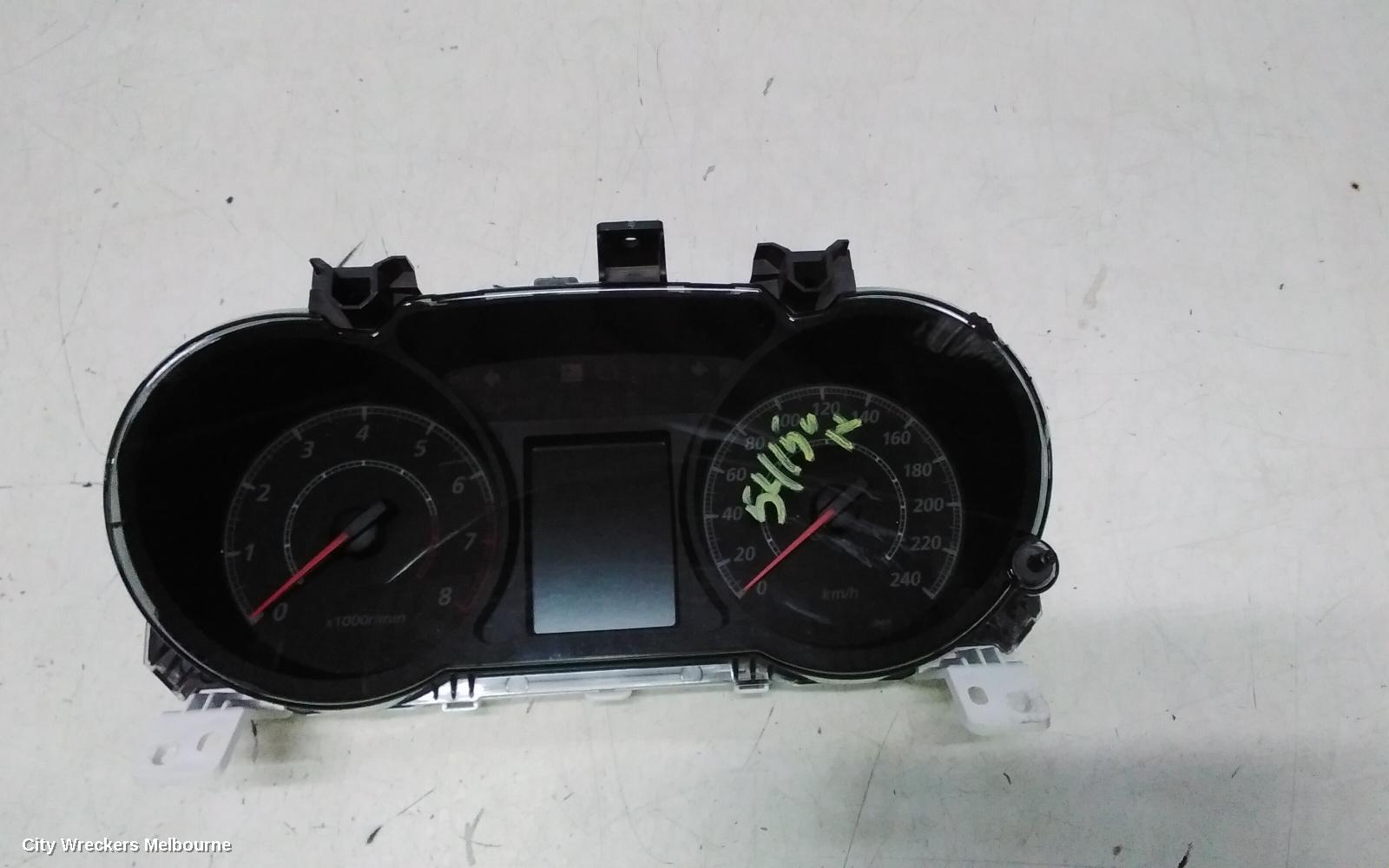 MITSUBISHI ASX INSTRUMENT CLUSTER, PETROL, AUTO T/M, XA-XD, 05/2010 ONWARDS