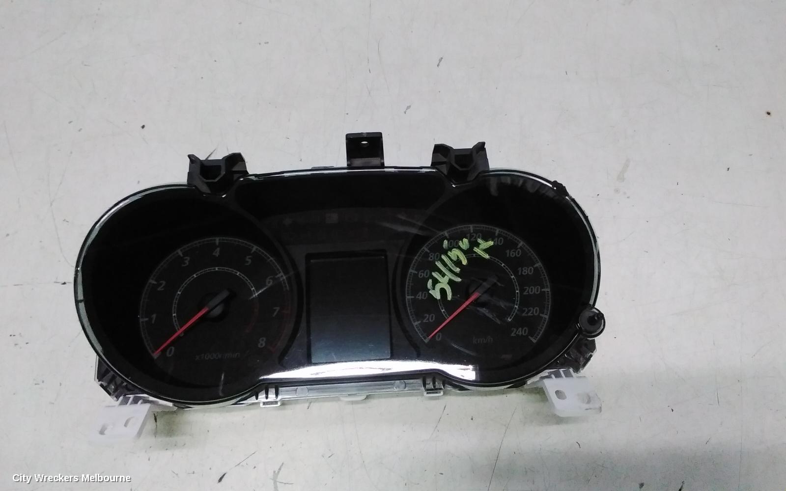 MITSUBISHI ASX INSTRUMENT CLUSTER, PETROL, AUTO T/M, XA-XD, 05/2010 ONWARDS