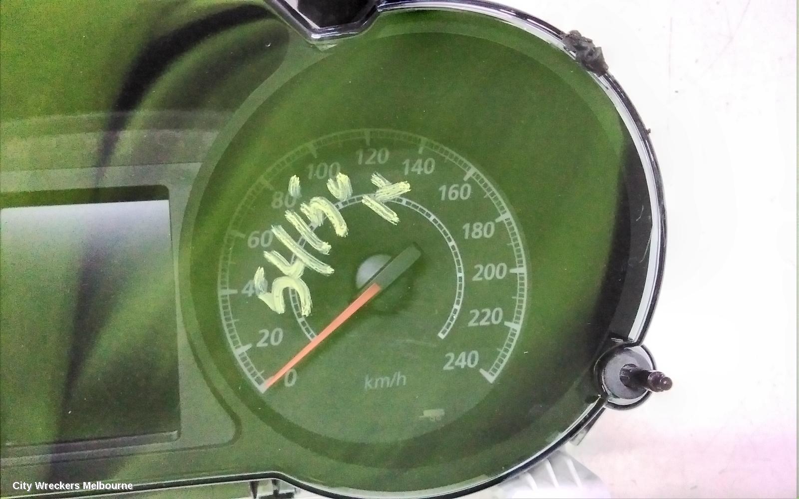 MITSUBISHI ASX INSTRUMENT CLUSTER, PETROL, AUTO T/M, XA-XD, 05/2010 ONWARDS