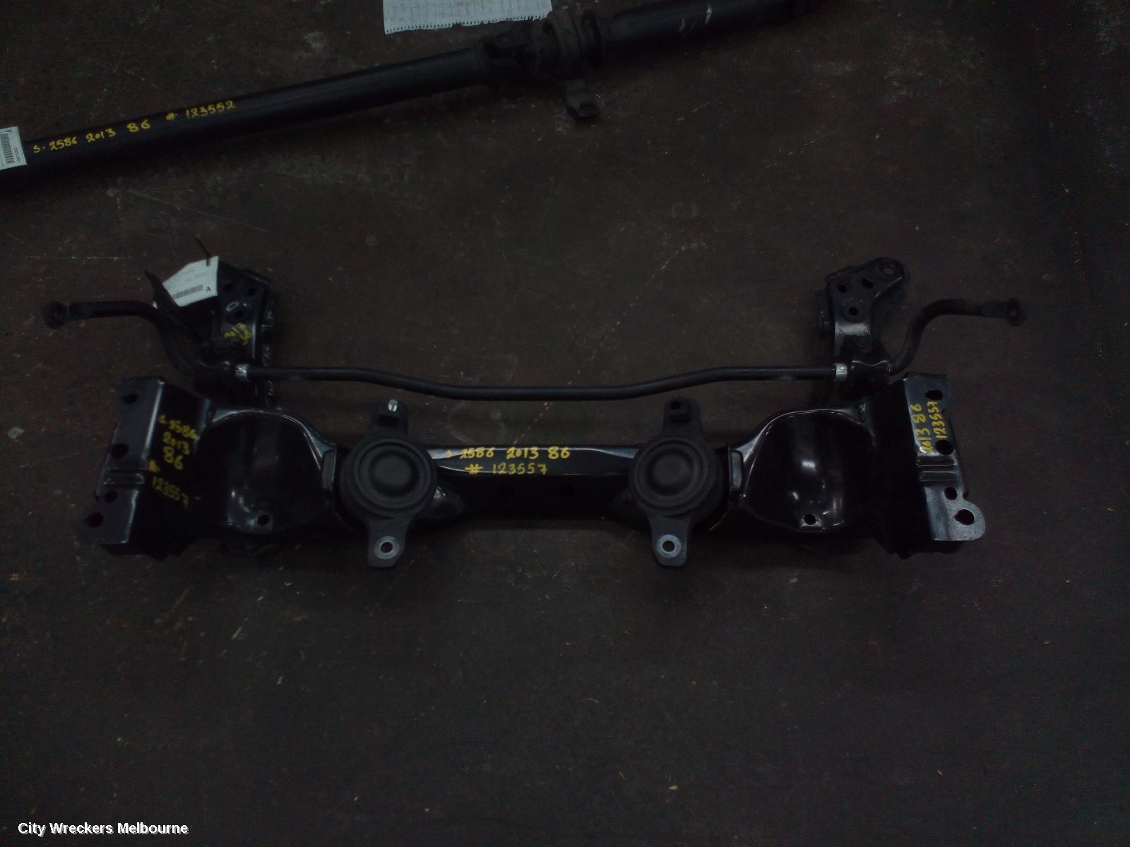 TOYOTA 86 FRT XMEMBER/CRADLE, CRADLE, ZN6, 04/2012 - 09/2021