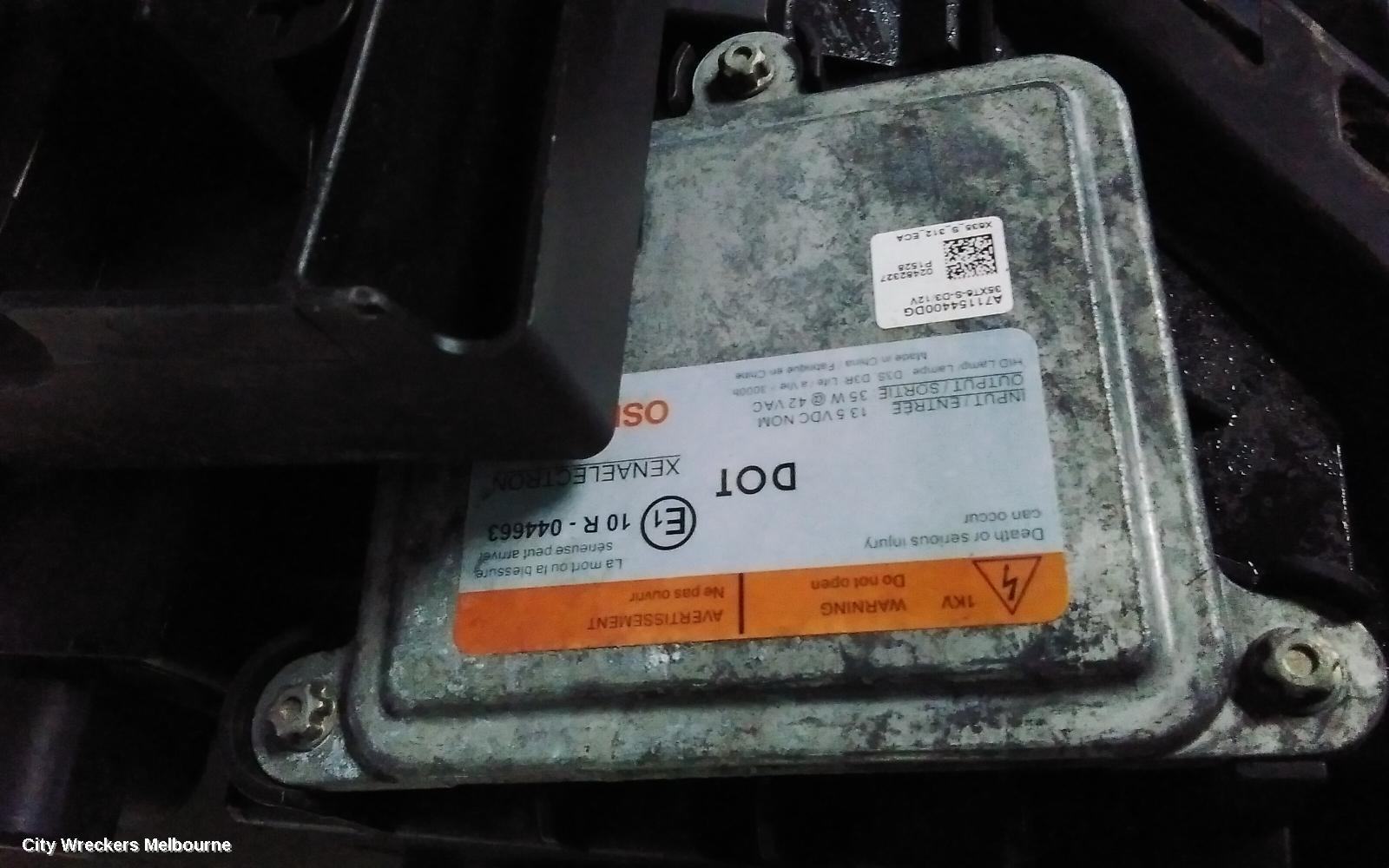 LAND ROVER DISCOVERY SPORT LEFT HEADLAMP, L550, XENON, NON ADAPTIVE TYPE, 01/2015 - 06/2019