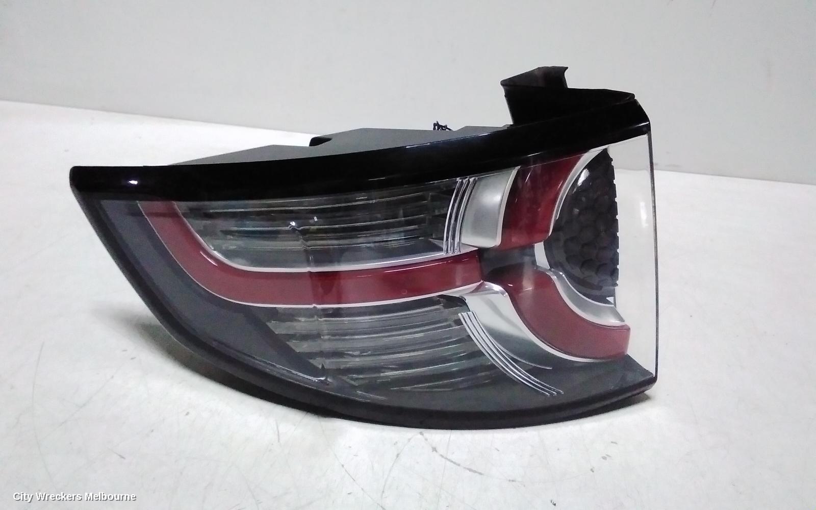 LAND ROVER DISCOVERY SPORT LEFT TAILLIGHT, IN BODY, LED, RED MARKING LIGHT TYPE, L550, 01/2015 - 06/2019