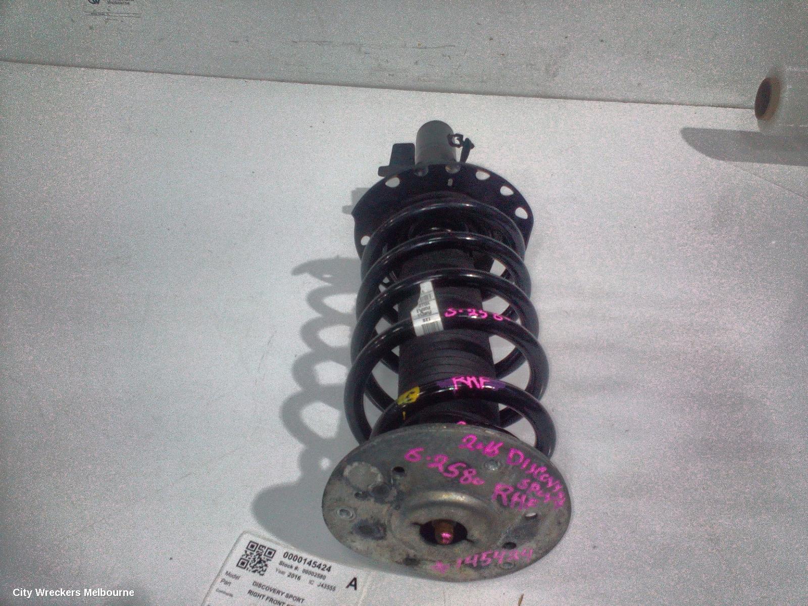 LAND ROVER DISCOVERY SPORT RIGHT FRONT STRUT, NON ACTIVE DAMPER TYPE, L550, 01/2015 - 06/2019
