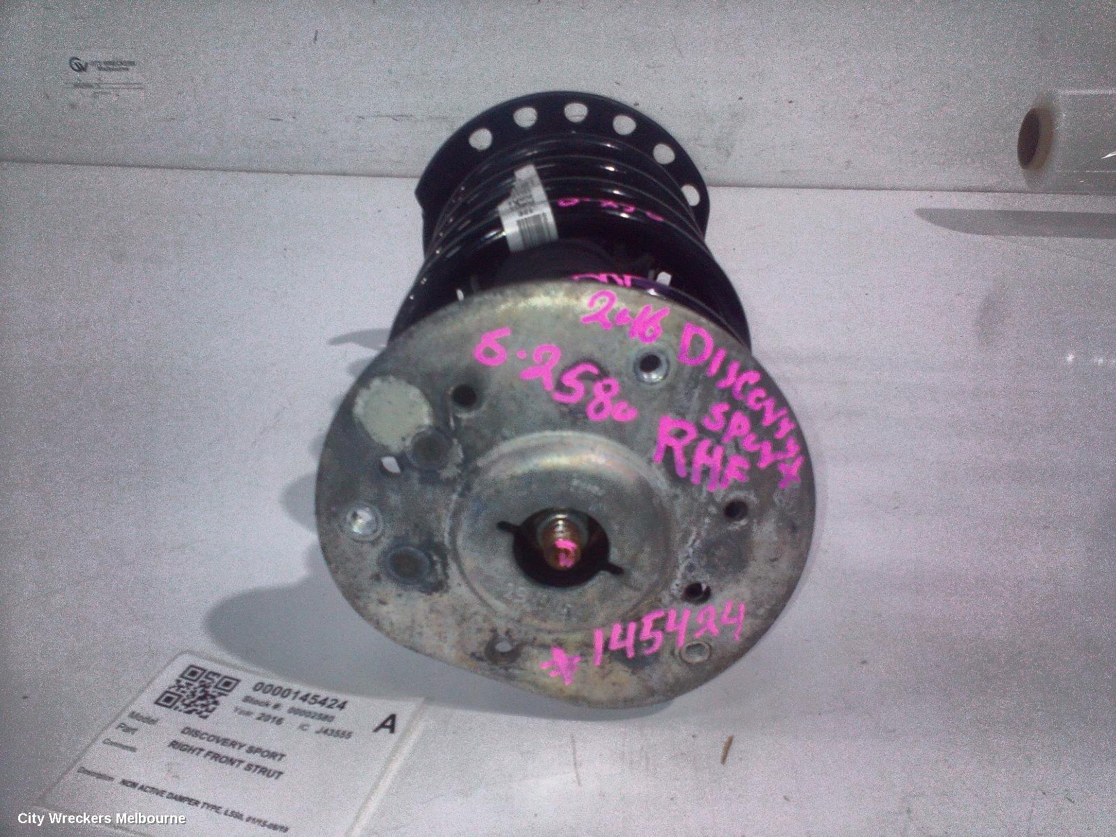 LAND ROVER DISCOVERY SPORT RIGHT FRONT STRUT, NON ACTIVE DAMPER TYPE, L550, 01/2015 - 06/2019