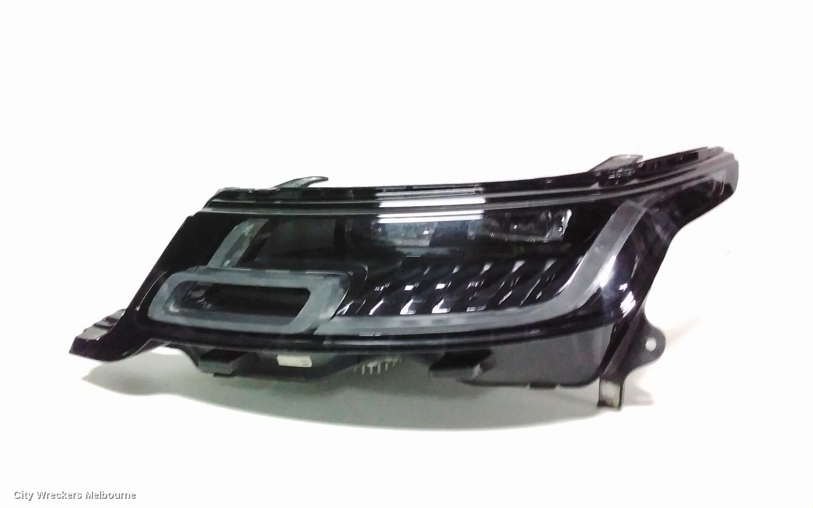 LAND ROVER RANGEROVER SPORT LEFT HEADLAMP, L494, W/ LED TYPE, PREMIUM TYPE, 11/2017 - 04/2022