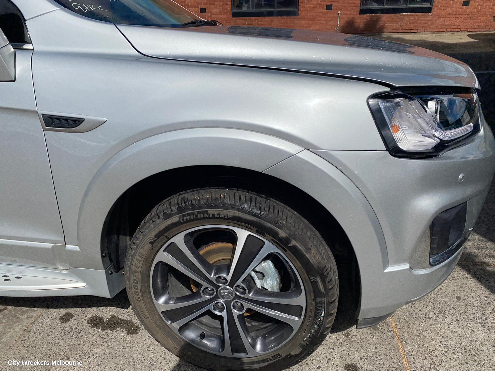 HOLDEN CAPTIVA LEFT GUARD LINER, CG, FRONT, 10/2015 - 06/2018