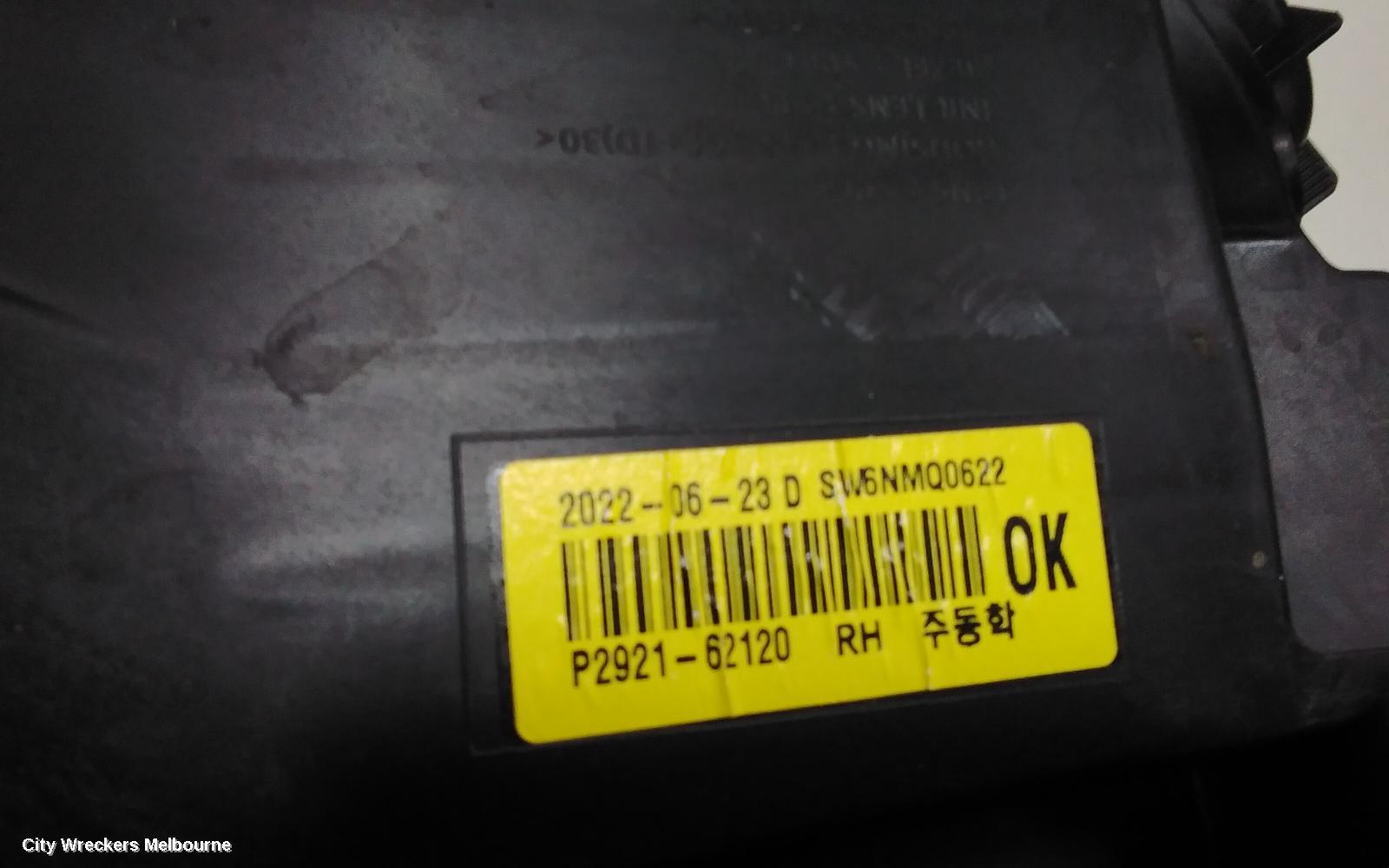 KIA SORENTO RIGHT HEADLAMP, MQ4, LED PROJECTOR TYPE, 02/2020 ONWARDS