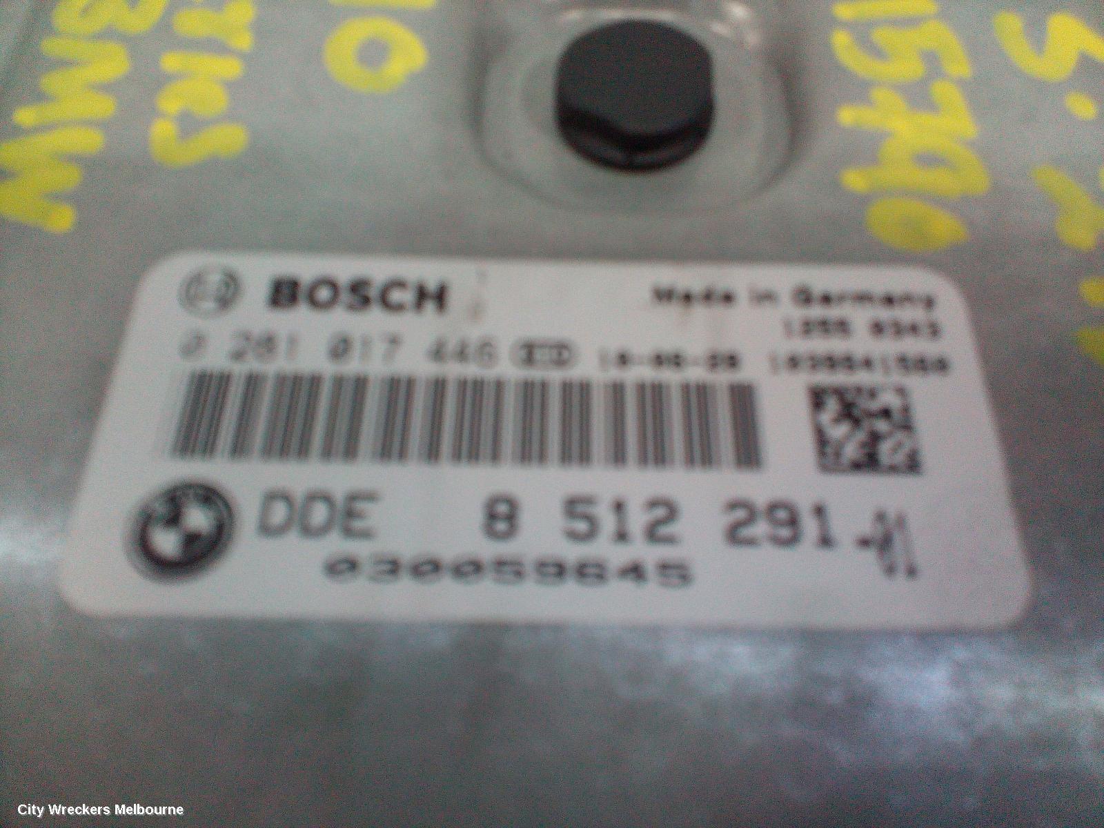 BMW 3 SERIES ECU, ENGINE ECU, 2.0, DIESEL, MANUAL T/M, ECU ONLY, E90-E93, 03/2005 - 09/2013