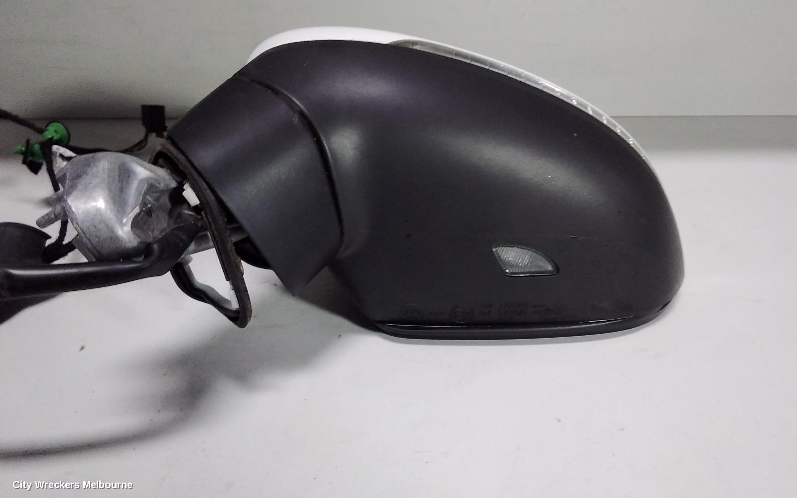 VOLKSWAGEN PASSAT LEFT DOOR MIRROR, B8/MK7, SEDAN/WAGON, 06/2015 ONWARDS