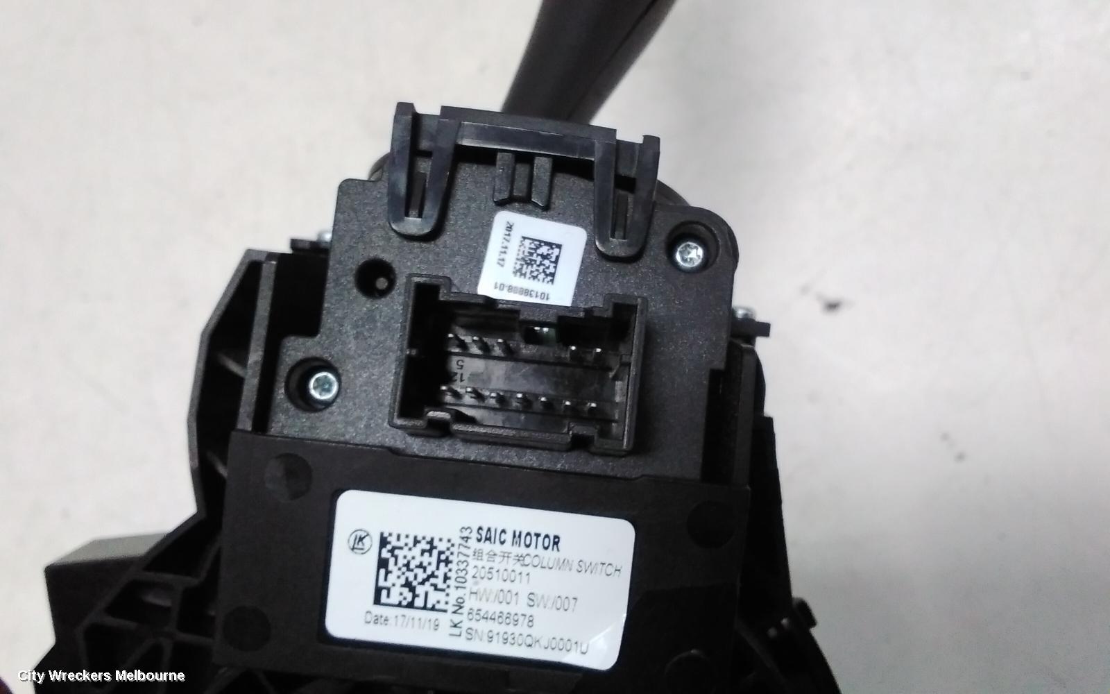 MG ZS COMBINATION SWITCH, COMBINATION SWITCH ASSY, AZS1, 09/2017 ONWARDS