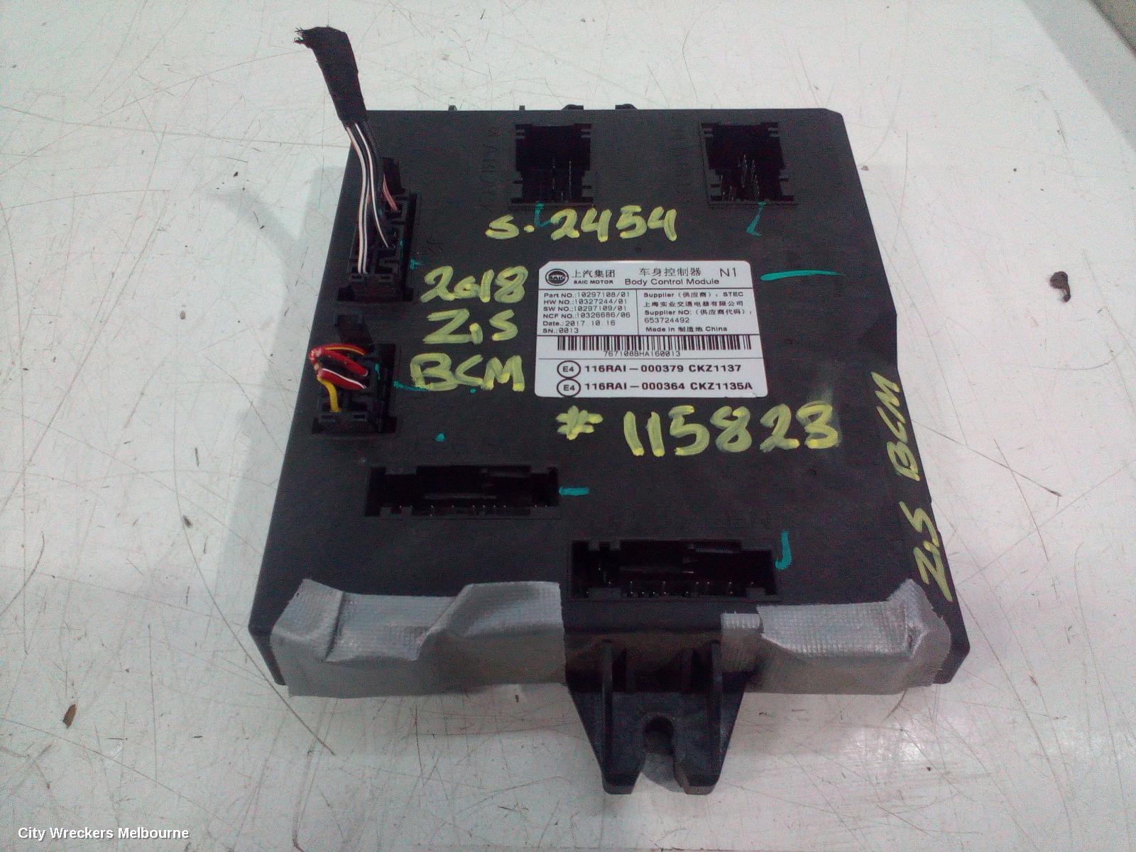 MG ZS ECU, ENGINE ECU, 1.0, PETROL, TURBO, ECU ONLY, AZS1, 09/2017 ONWARDS
