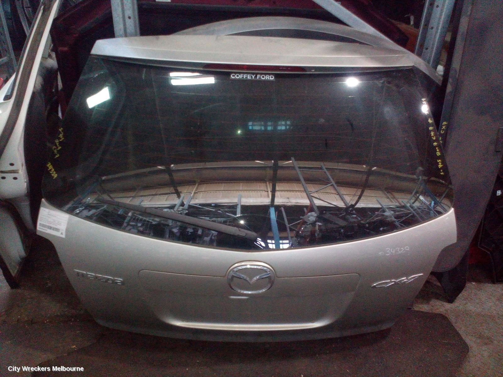 MAZDA CX7 BOOTLID/TAILGATE, TAILGATE, ER, 11/2006 - 02/2012