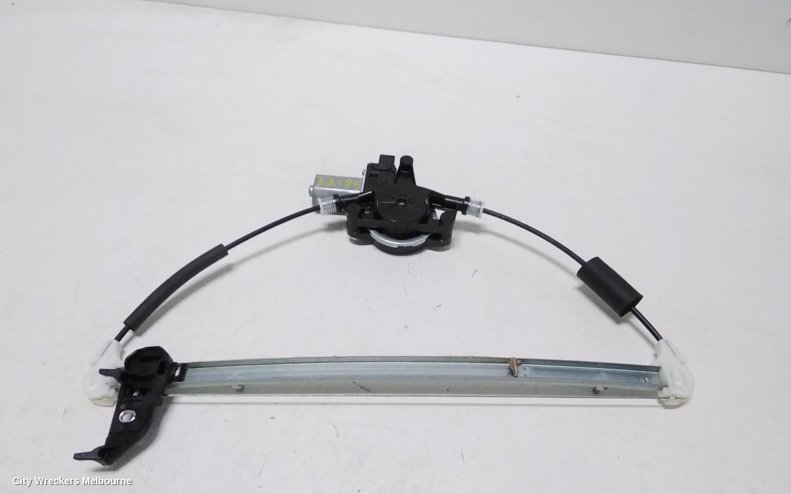 MAZDA CX3 RIGHT REAR WND REG/MOTOR, DK, 02/2017 ONWARDS
