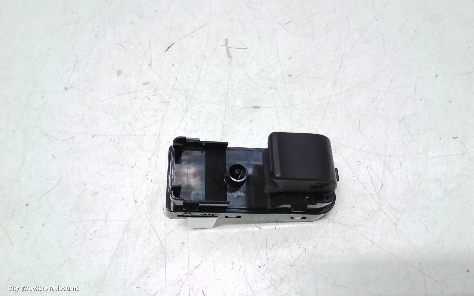 MAZDA CX3 PWR DR WIND SWITCH, RH REAR, DK, 03/2015 ONWARDS