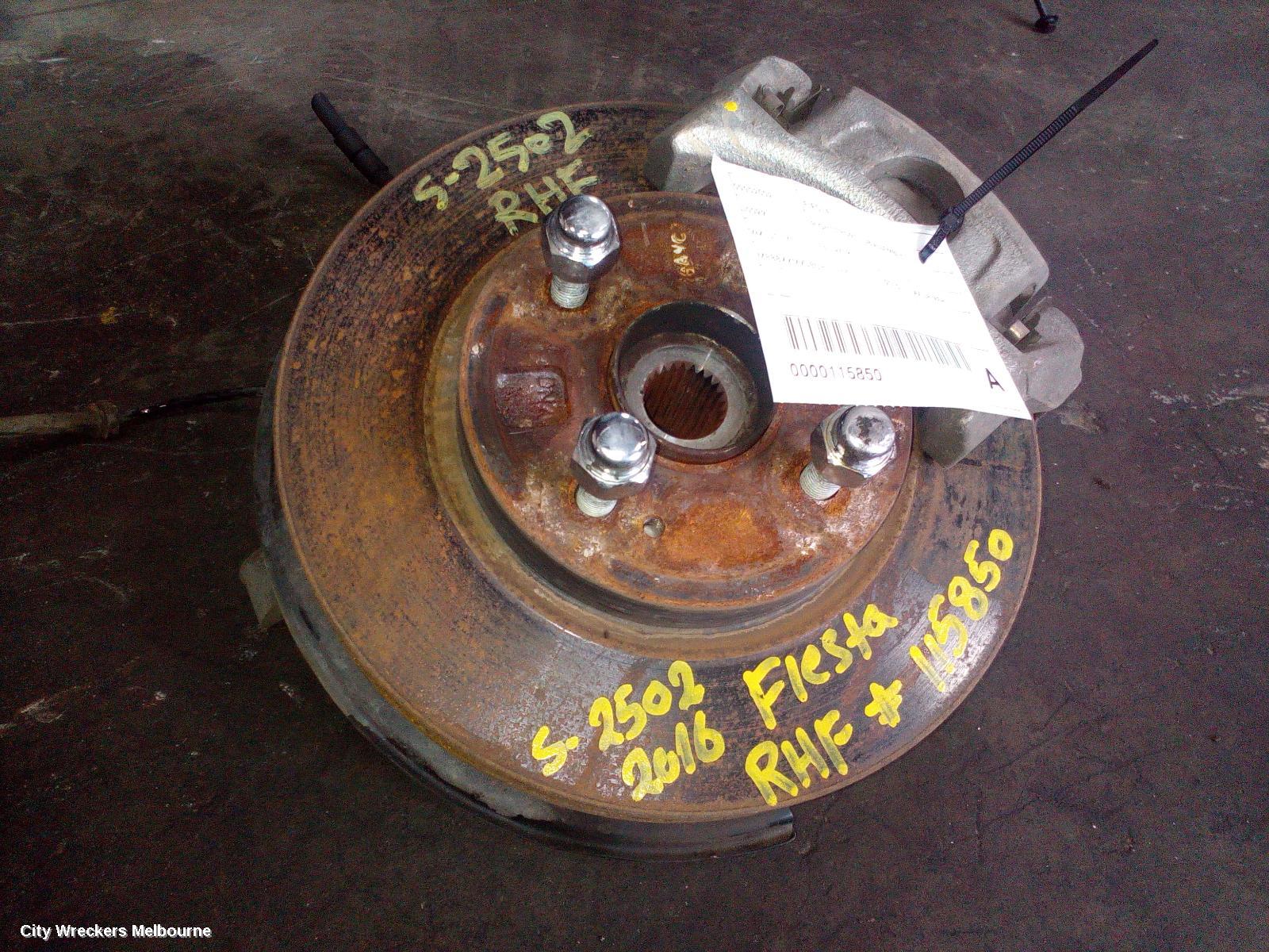 FORD FIESTA RIGHT FRONT HUB ASSEMBLY, WZ, ST TYPE, 07/2013 - 12/2019
