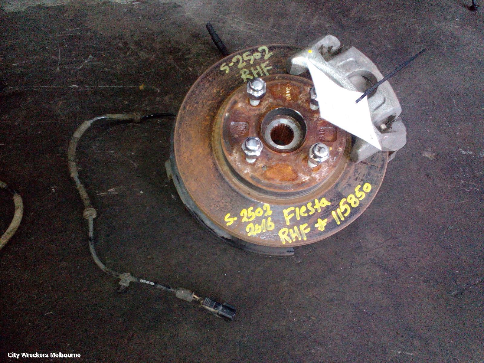 FORD FIESTA RIGHT FRONT HUB ASSEMBLY, WZ, ST TYPE, 07/2013 - 12/2019