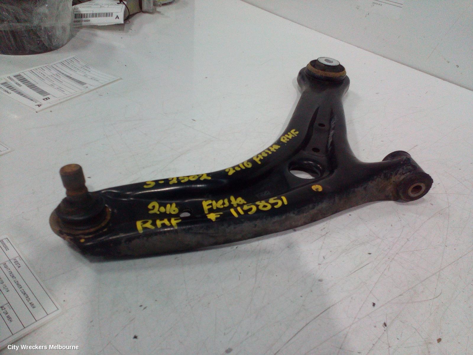 FORD FIESTA RIGHT FRONT LOWER CONTROL ARM, WT-WZ, SEDAN/HATCH, 10/2010 - 12/2019