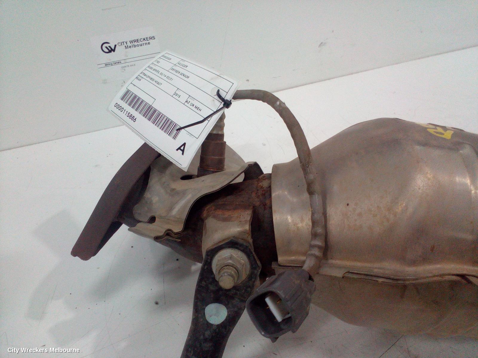 TOYOTA KLUGER OXYGEN SENSOR, XU50 SERIES, 03/2014 - 02/2021