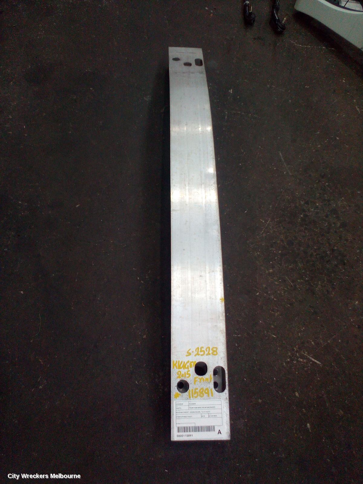 TOYOTA KLUGER F/BAR REINFORC/BRACK, REINFORCEMENT, GSU50/GSU55, 12/2013 - 02/2021