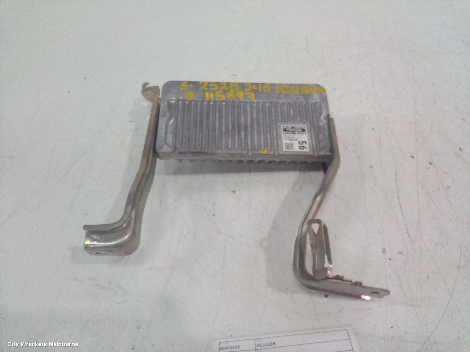 TOYOTA KLUGER ECU, ENGINE ECU, 3.5, PETROL, 2GR-FE, ECU ONLY, GSU50/GSU55, 12/2013 - 10/2016