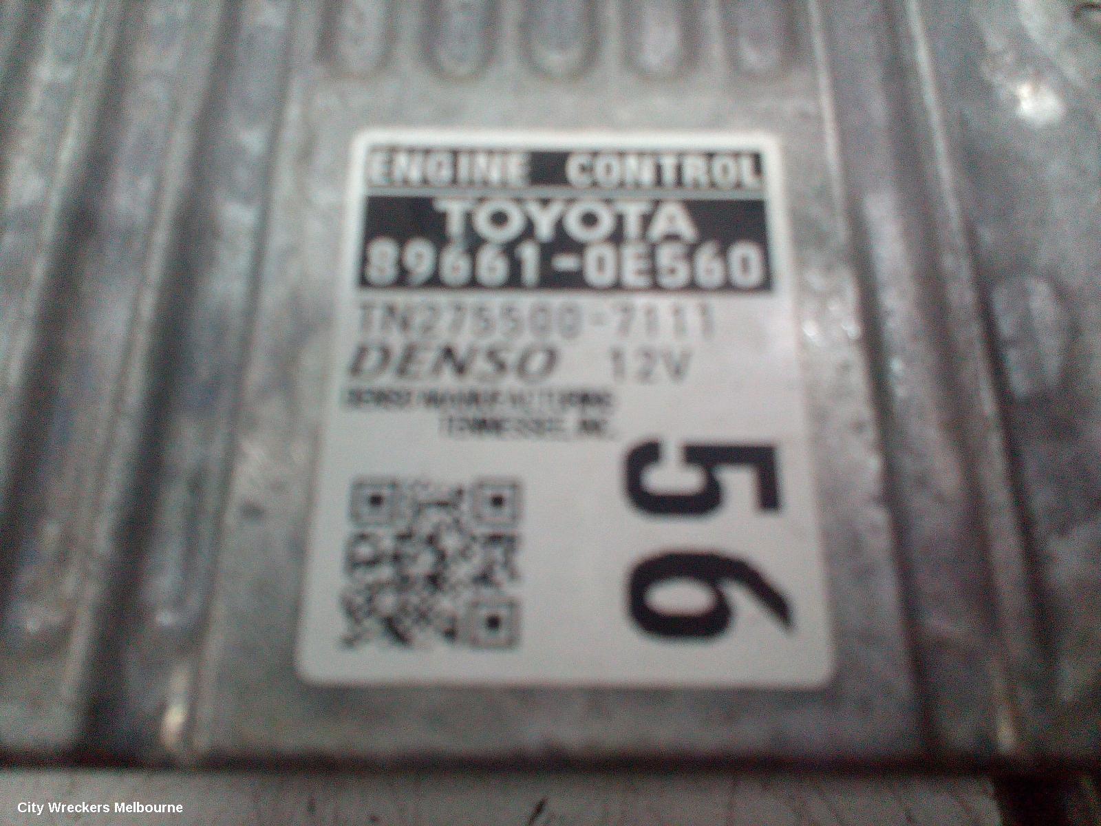 TOYOTA KLUGER ECU, ENGINE ECU, 3.5, PETROL, 2GR-FE, ECU ONLY, GSU50/GSU55, 12/2013 - 10/2016